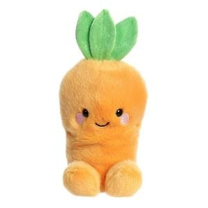 Aurora - Mini Orange Palm Pals - 5" Cheerful Carrot plush